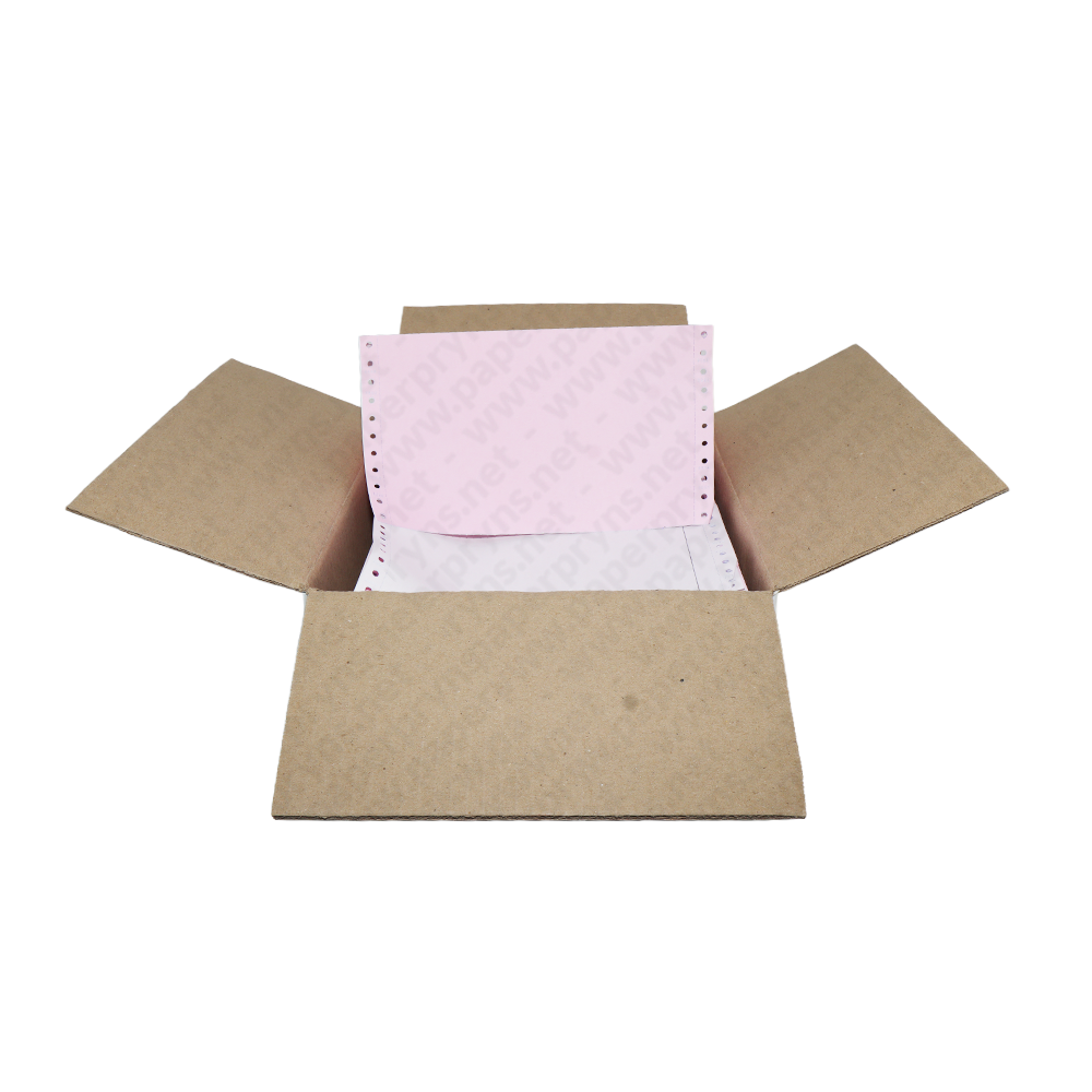 Paperpryns Continuous Form NCR 9,5″ × 11″ 2 PLY Bagi 2 — detail