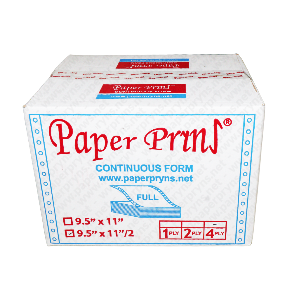 Paperpryns Continuous Form Full NCR 9,5″ × 11″ 4 PLY Bagi 2