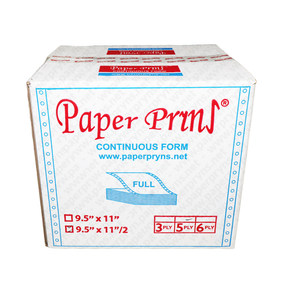 Paperpryns Continuous Form Full NCR 9,5″ × 11″ 5 PLY Bagi 2