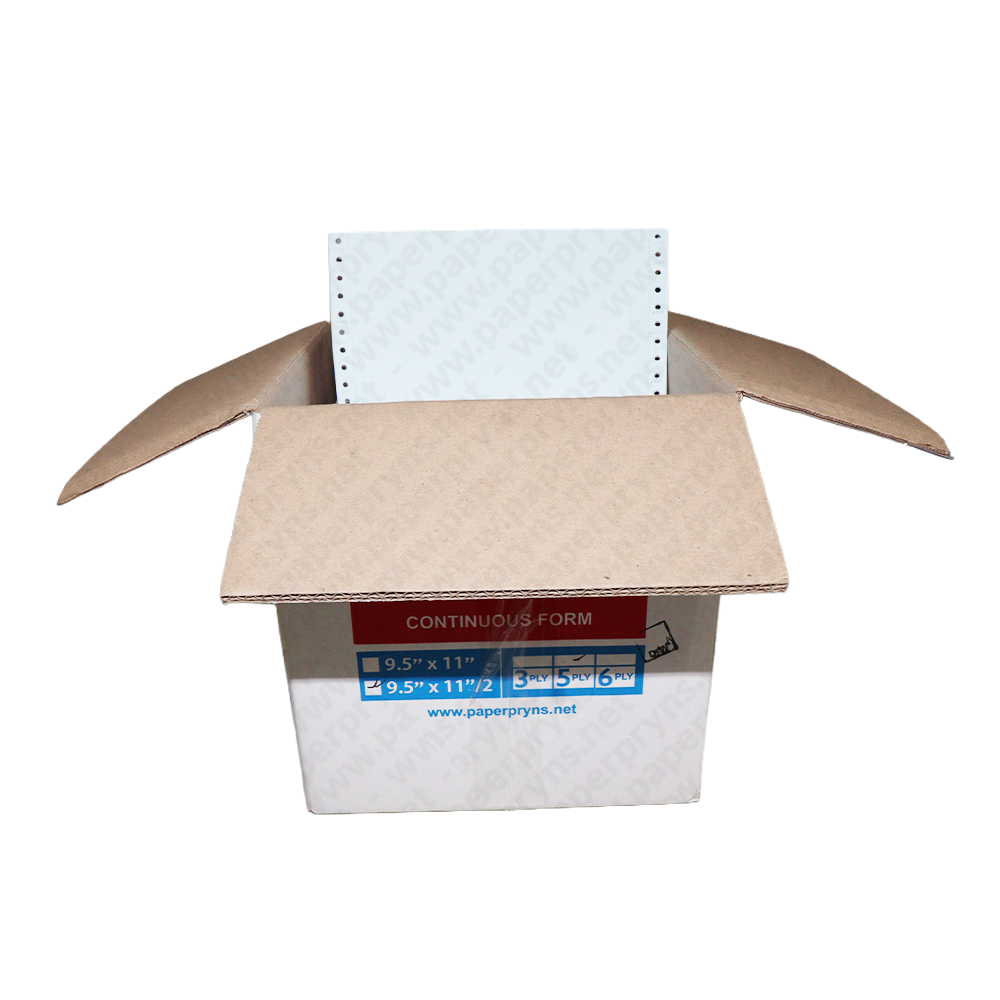 Paperpryns Continuous Form Full NCR 9,5″ × 11″ 5 PLY Bagi 2 — detail