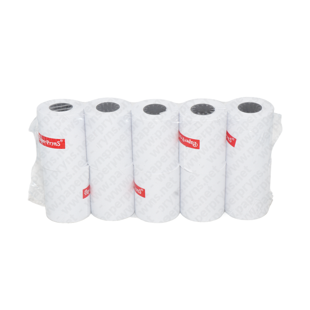 Paperpryns Register Roll HVS 58mm × 48mm 1 PLY — detail