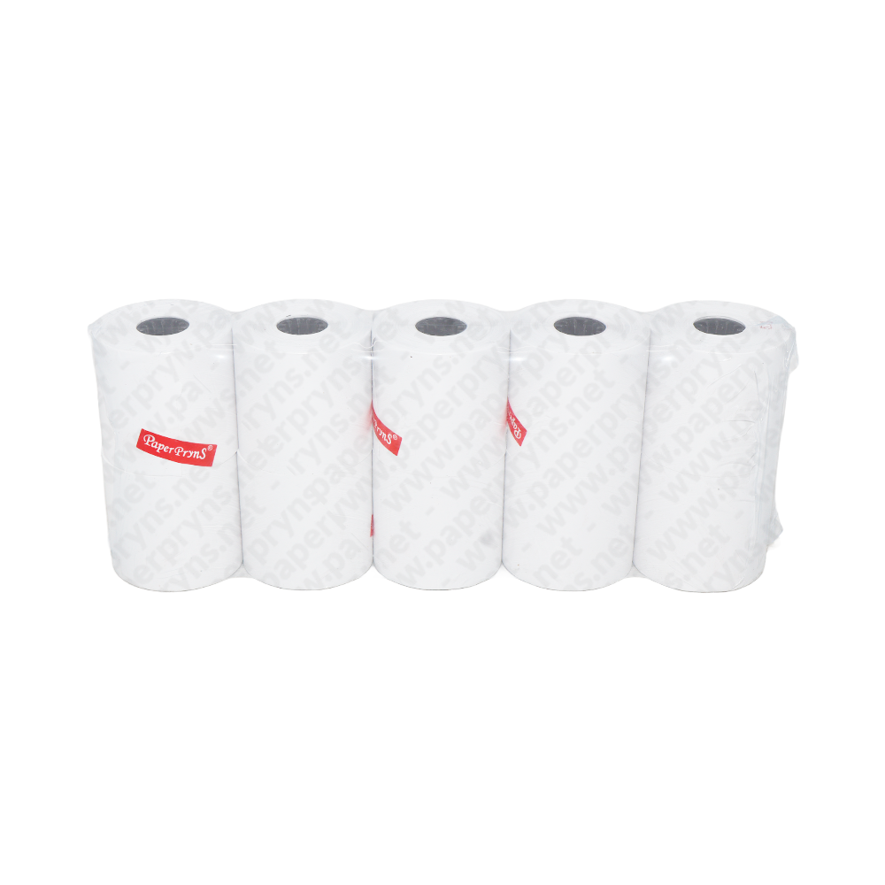 Paperpryns Register Roll HVS 58mm × 65mm 1 PLY — detail