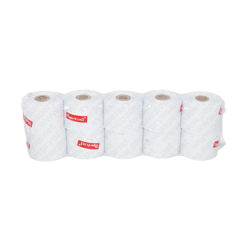 Paperpryns Register Roll HVS 44mm × 65mm 1 PLY — detail
