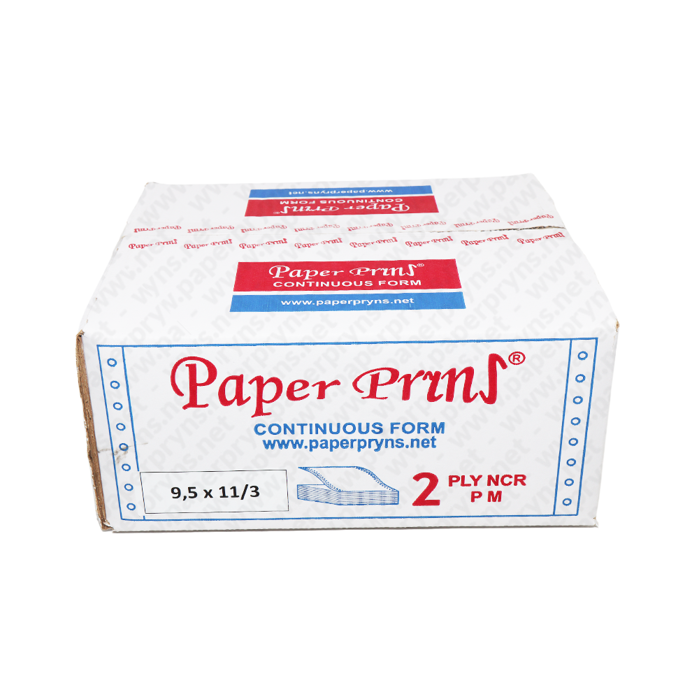 Paperpryns Continuous Form NCR 9,5″ × 11″ 2 PLY Bagi 3