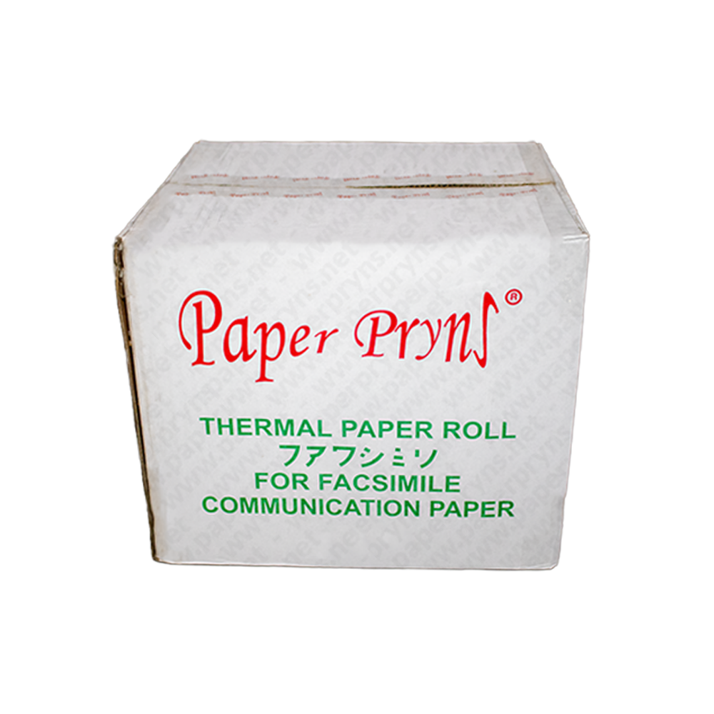 Paperpryns Thermal Roll Fax 210mm × 30mm — detail