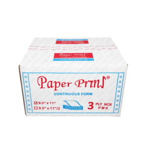 Paperpryns Continuous Form NCR 9,5 x 11 3 PLY Utuh tampak depan