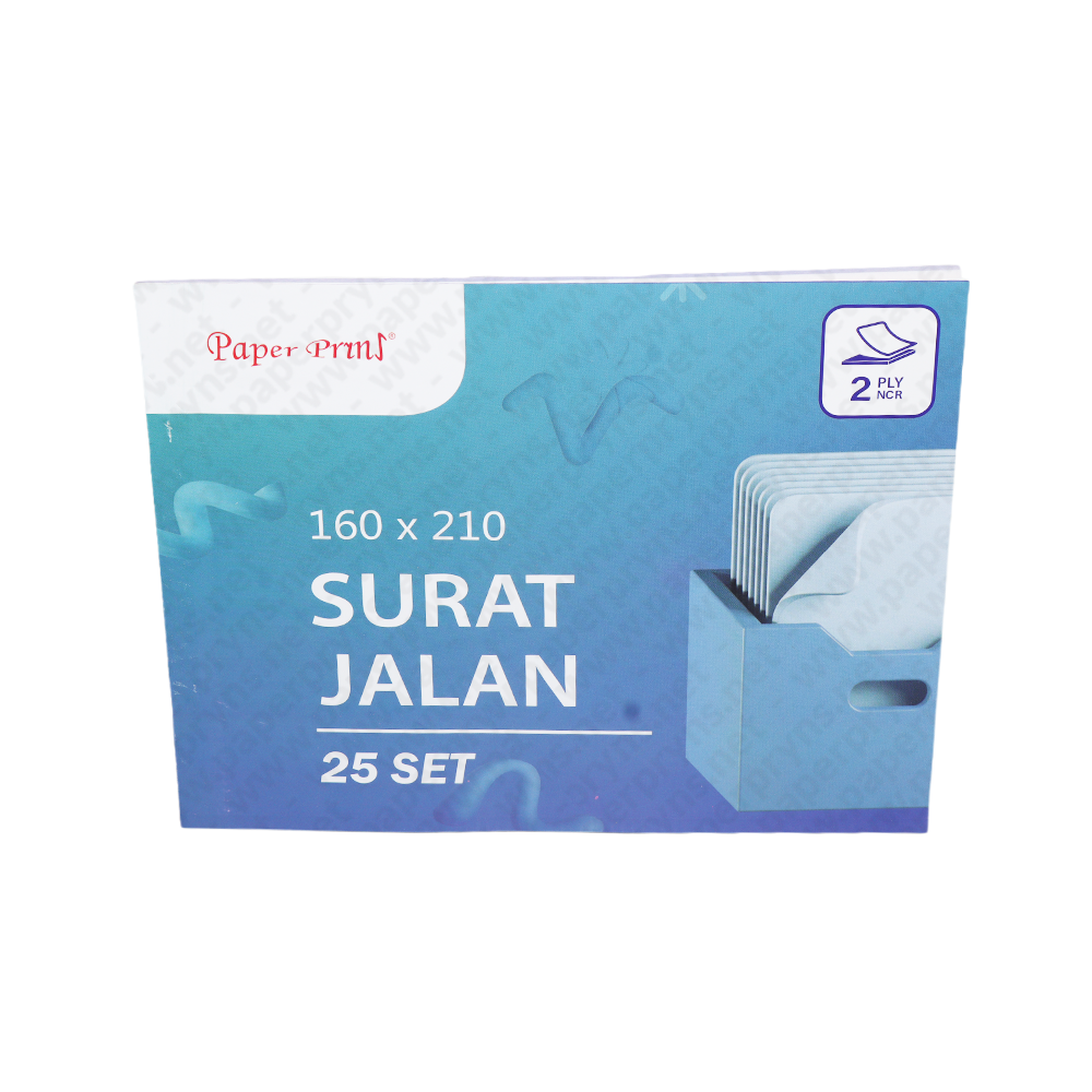 Paperpryns Buku Surat Jalan 2 PLY 160mm × 210mm (1/2 Folio)
