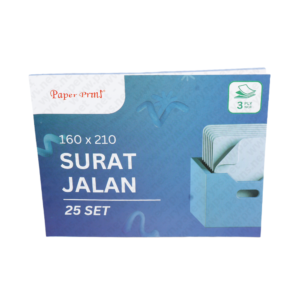 Paperpryns Buku Surat Jalan 3 PLY 160mm x 210mm tampak depan