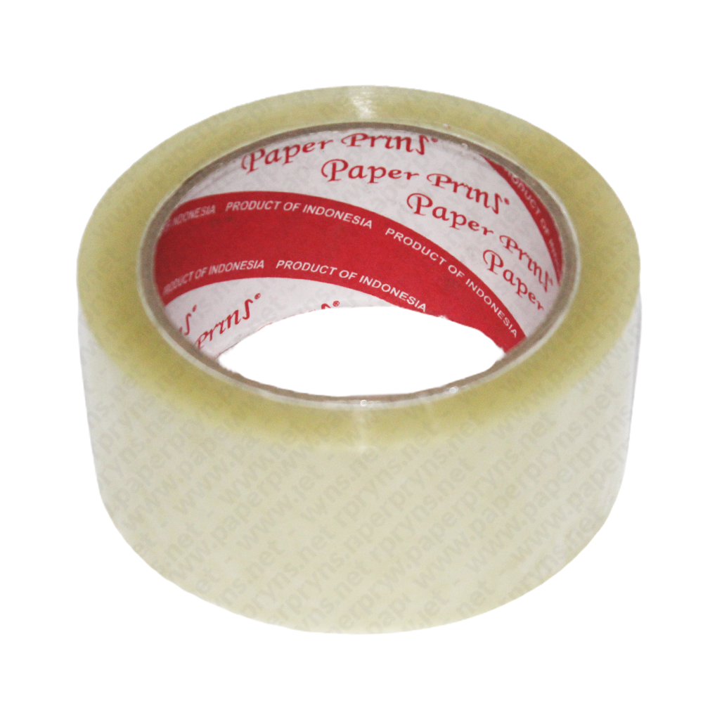 Paperpryns Packaging Tape Lakban Bening 48mm (2 Inch) × 80 Yard — detail