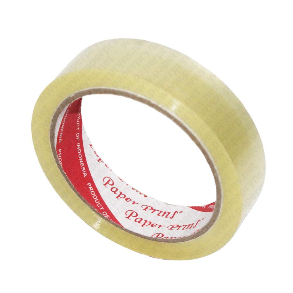 Paperpryns Cellotape Selotip Bening 24mm (1 Inch) × 72 Yard