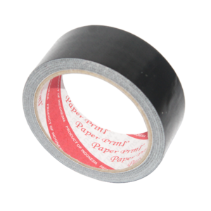 Paperpryns Linen Tape Lakban Kain Hitam 36mm 1 1/2 Inch x 10 Metre tampak depan