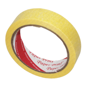 Paperpryns Masking Tape Lakban Kertas 24mm 1 Inch x 20 Metre tampak depan