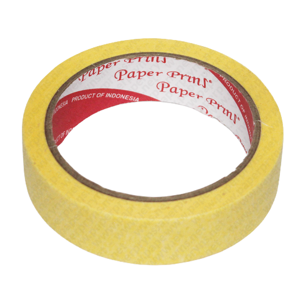 Paperpryns Masking Tape Lakban Kertas 24mm (1 Inch) × 20 Metre — detail