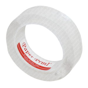 Paperpryns Double Tape Nano Acrylic Bening 30mm x 2 Metre tampak depan