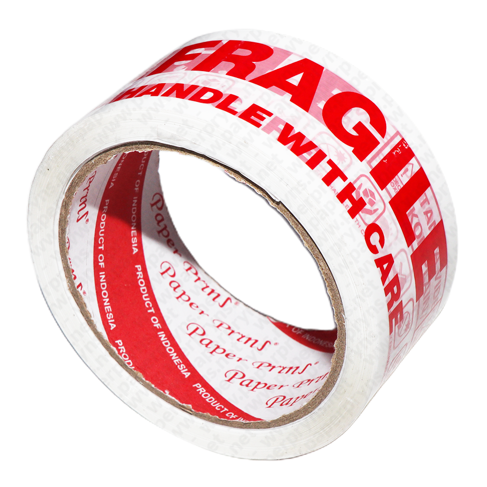 Paperpryns Lakban Video Unboxing Fragile 45mm × 70 Yard